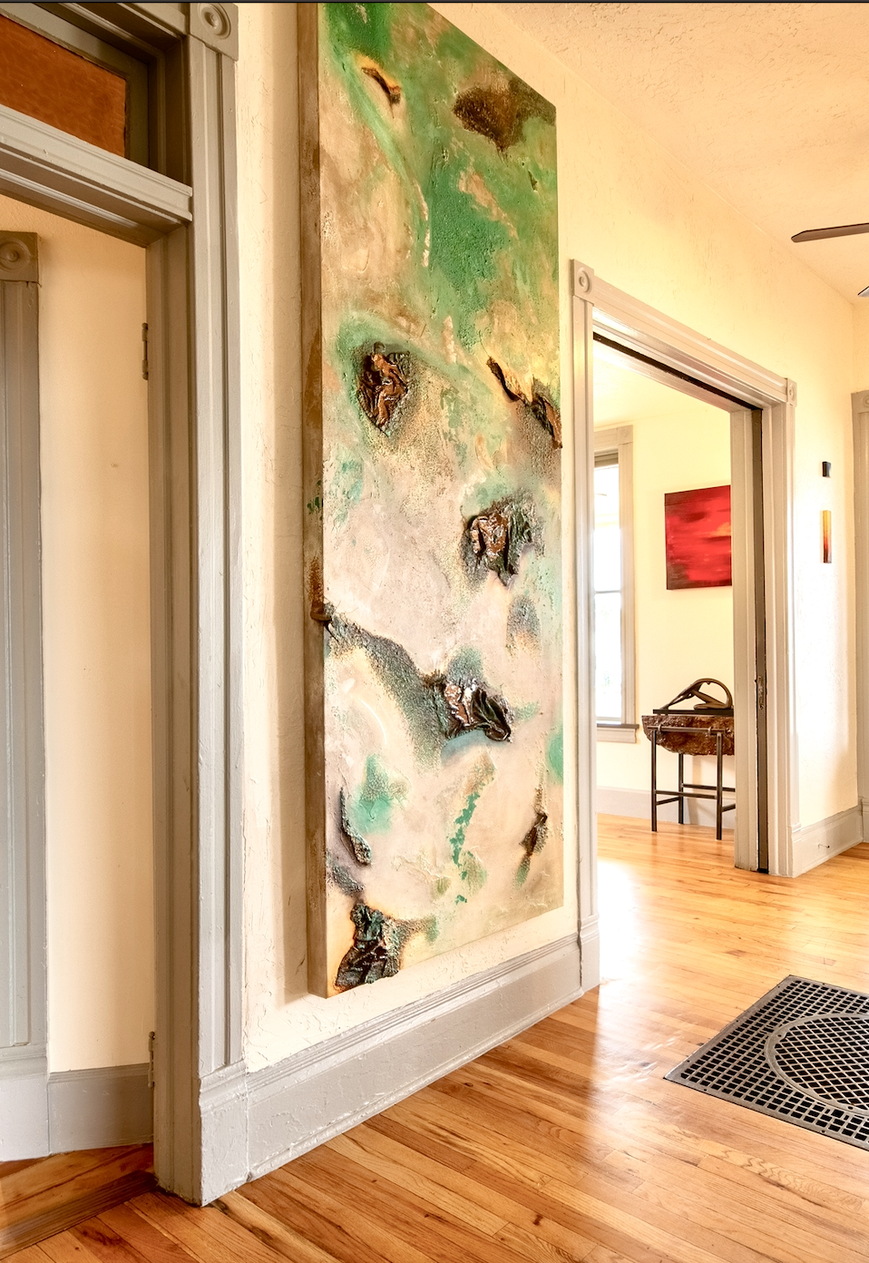 Atoll — 36x96 acrylic on canvas