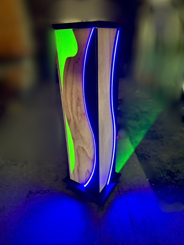 Illuminated Forms IV: Vanity's Echo