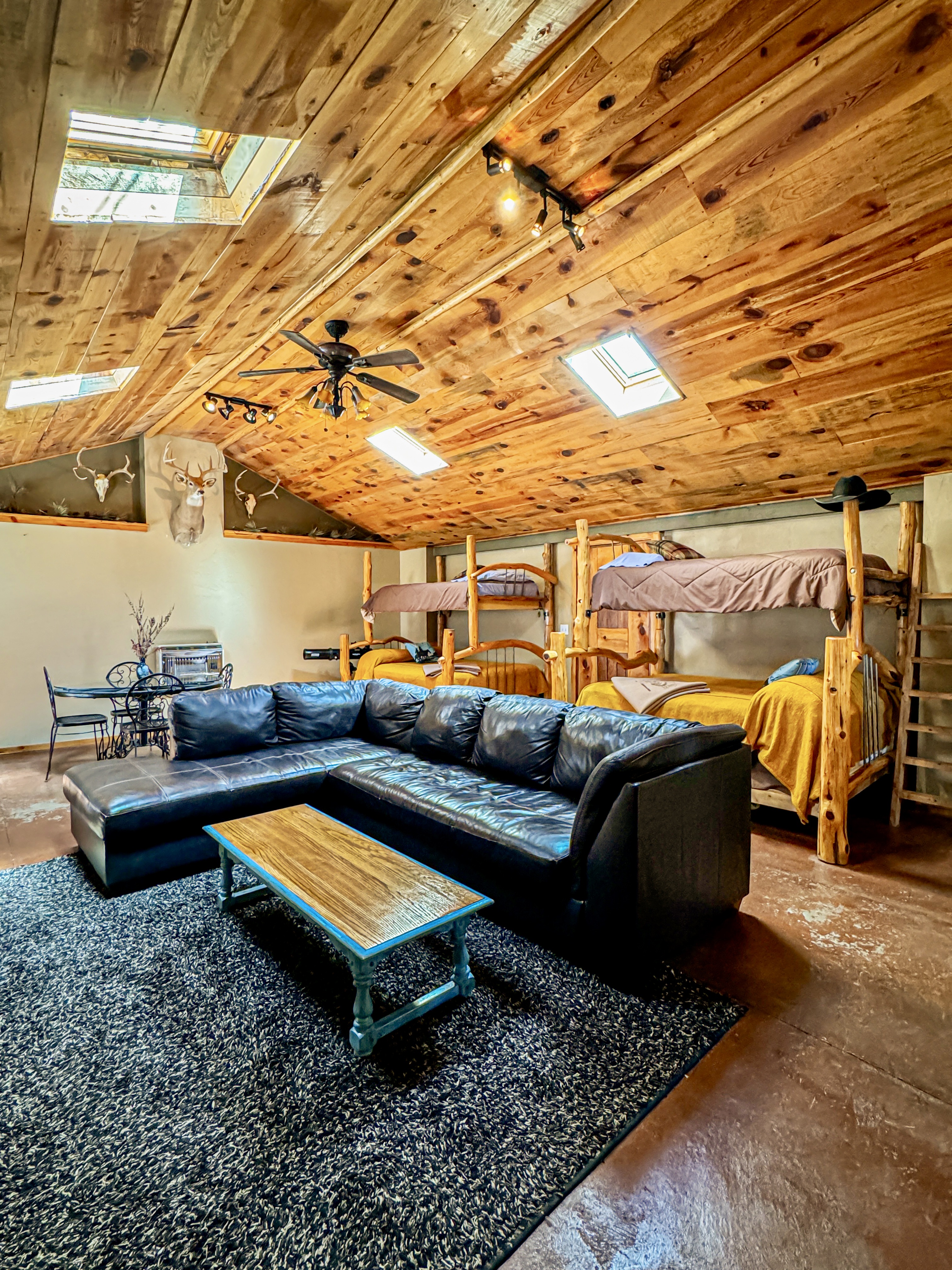 Interior of the Capulin Volcano View House